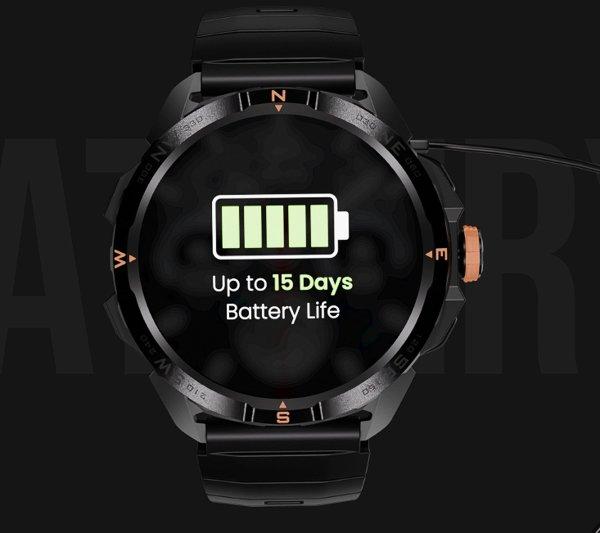 HIFUTURE Nexus Metallic Grey smartwatch