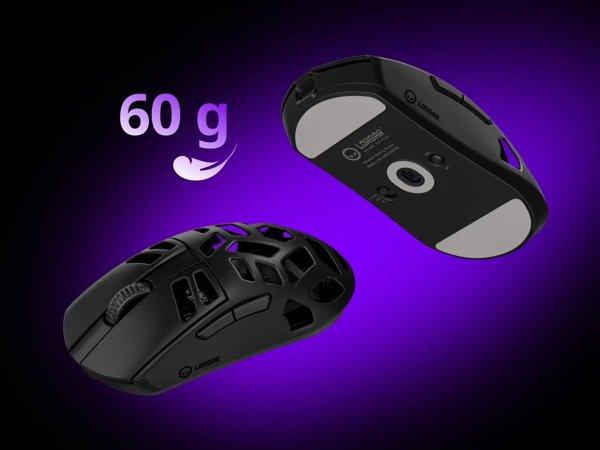 Lorgar Elite MSE90W Black gaming miš