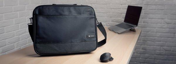 Natec IMPALA 2 17&nbsp;Onyx Black torba