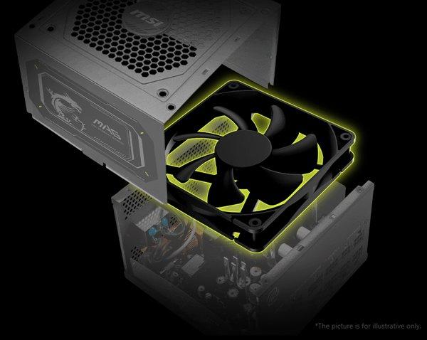MSI MAG A750GL PCIE5 II napajanje