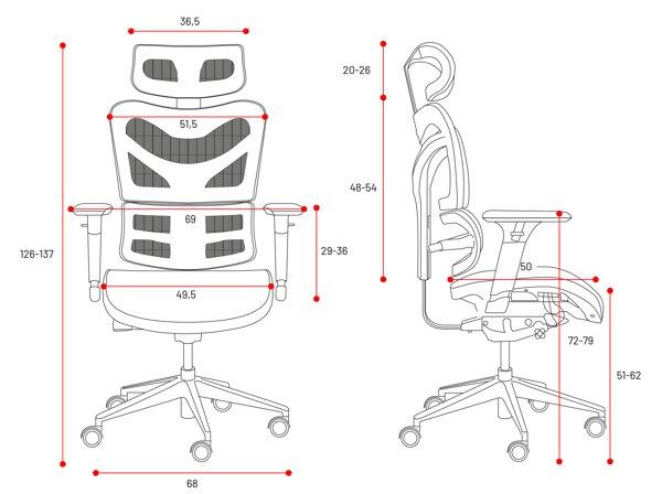 DIABLO V-COMMANDER (Black and Burgundy)