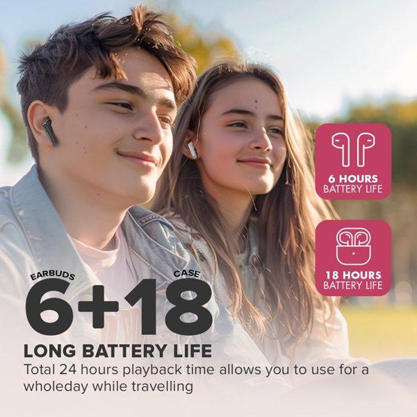 SONICGEAR EarPump TWS Q3 ANC WHITE