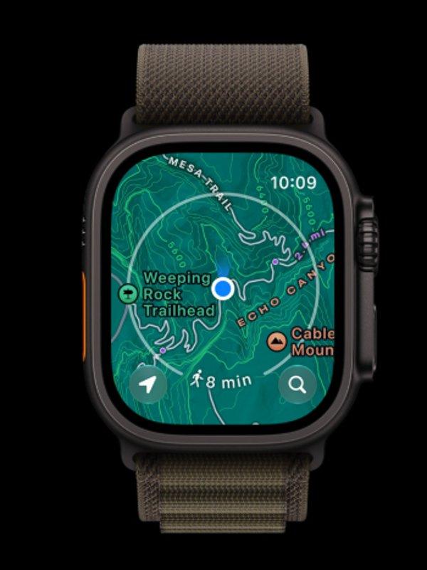 Apple Watch Ultra 4 GPS + Cellular Natural Titanium (Desert Alpine Loop L)