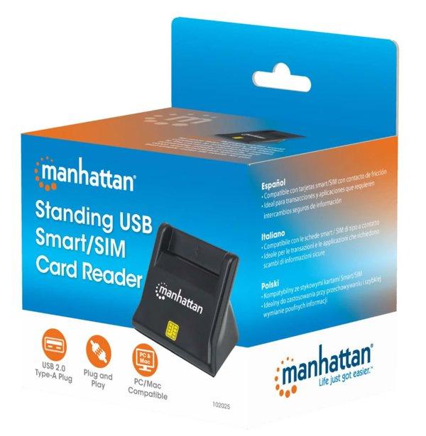 Manhattan Standing USB Smart card reader