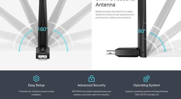 TP LINK ARCHER T2U PLUS