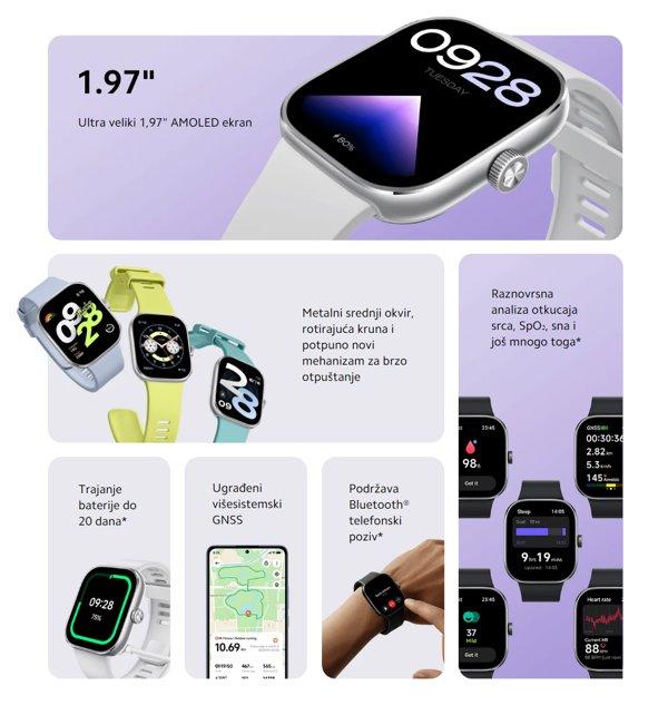 Xiaomi Redmi Watch 4 (Silver Gray)