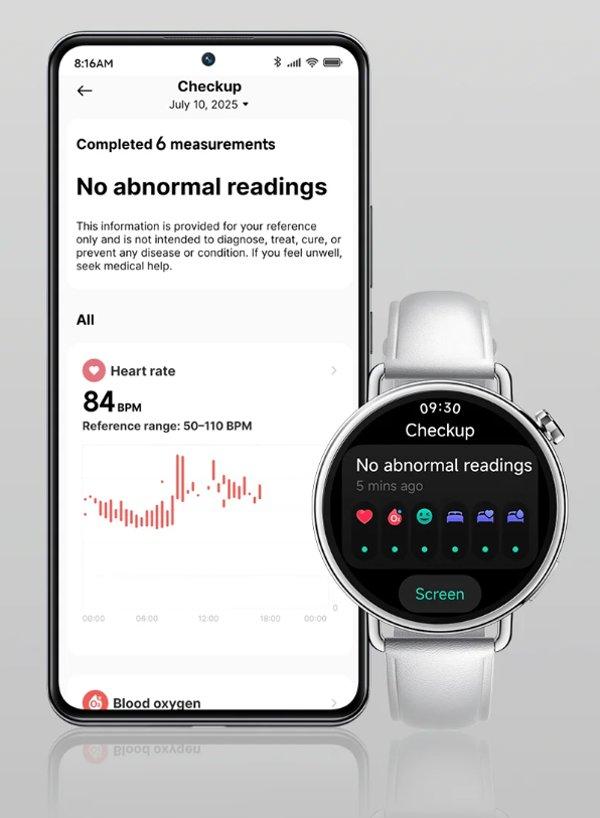 XIAOMI Watch S4 41mm White smartwatch