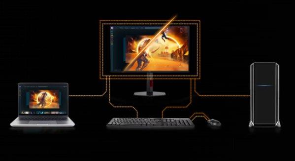 AOC CU34G4CA gaming monitor