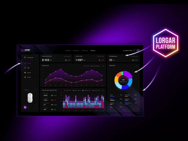 Lorgar Advanced MSA10 Black gaming miš