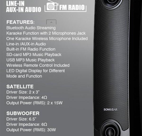 SONICGEAR EVO 9 PRO BTMI (2021)