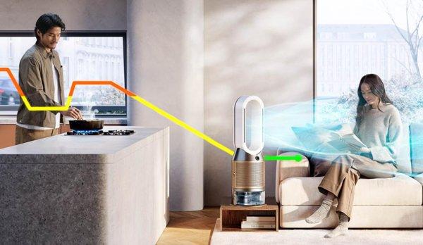 Dyson Purifier Humidify+Cool PH2 De-NOx (White/Gold)