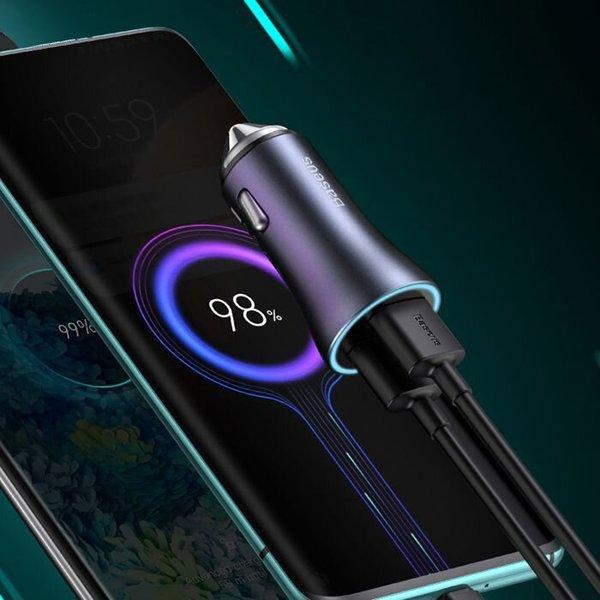 Baseus TZCCJD-A0G smartphone&nbsp;punjac za automobil + kabl