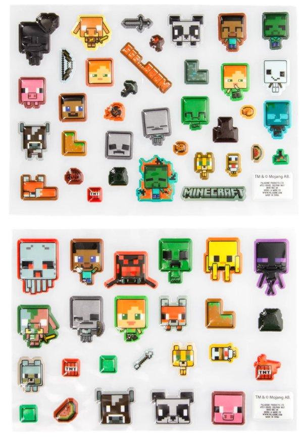 Paladone Minecraft Puffy Gadget Decals