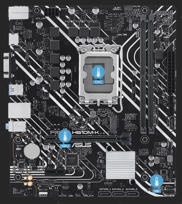 Asus PRIME H610M-K matična ploča