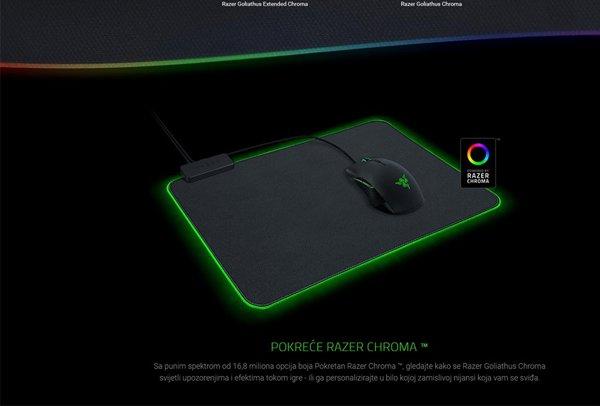 Razer Goliathus Chroma Extended Soft Mercury