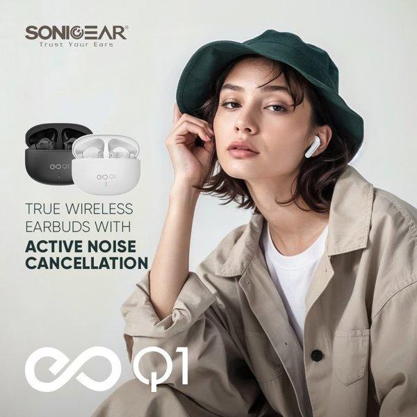 SONICGEAR EarPump TWS Q1 ANC White
