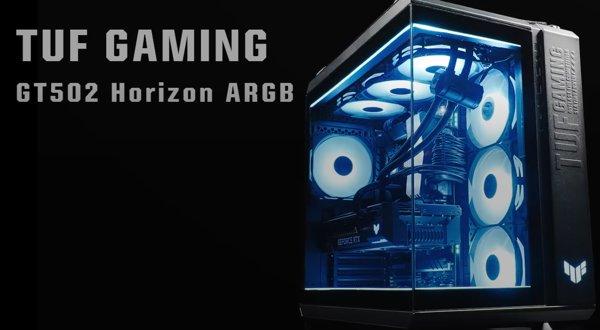 Asus TUF GAMING GT502 HORIZON TG ARGB BLACK