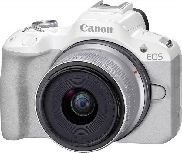 Canon EOS R50 WH + RFS18-45 SEE fotoaparat