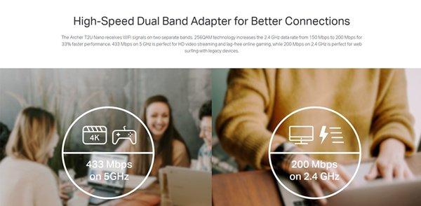 TP LINK ARCHER T2U NANO