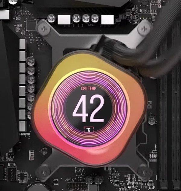 Corsair iCUE LINK TITAN 360 RX LCD vodeno hlađenje