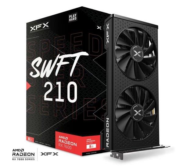 XFX SPEEDSTER SWFT 210 AMD Radeon RX 7600 Edition