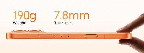 Honor 600 8GB 256GB Orange smartphone