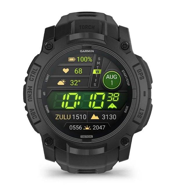 Garmin Instinct 3 50mm AMOLED Tactical Black smartwatch