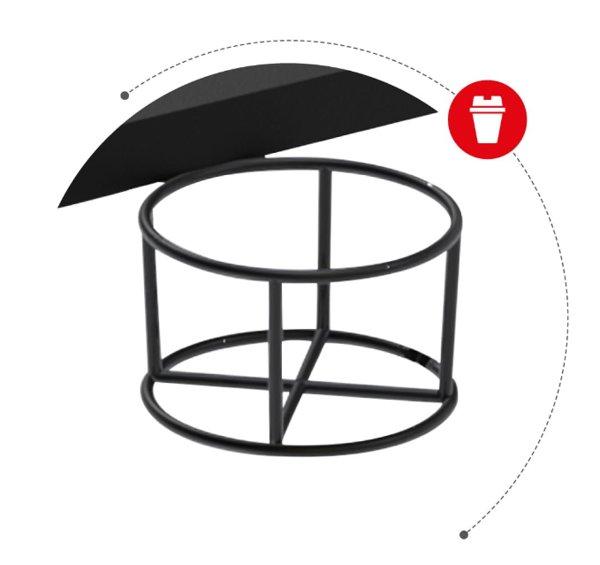 Huzaro Hero 6.3 White gaming sto