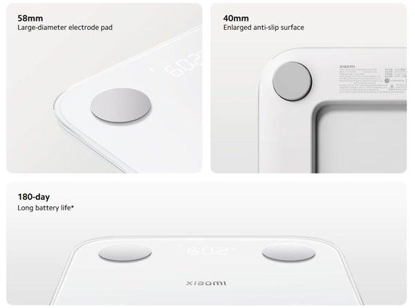 Xiaomi Body Composition Scale S400 pametna vaga