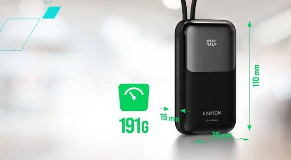 Canyon OnPower 101 Purple powerbank