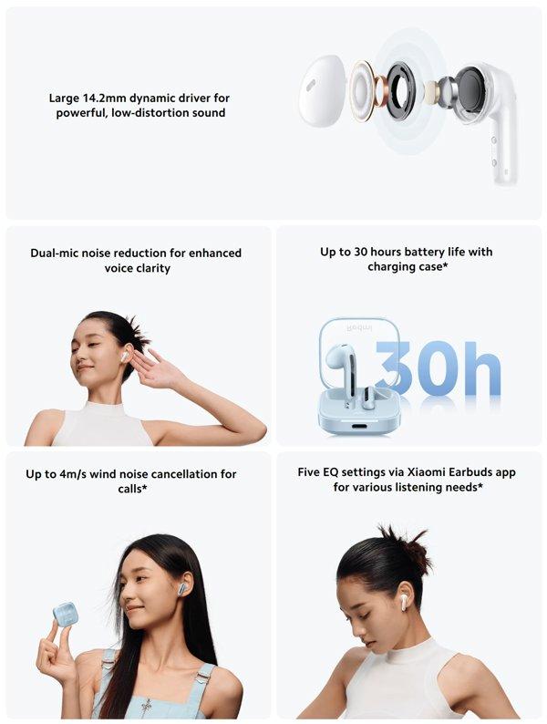 Xiaomi Redmi Buds 6 Active White