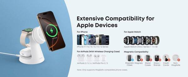 Anker MagGo Wireless Charging Station