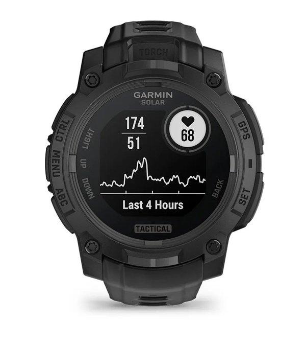 Garmin Instinct 3 Black – 45 mm, Solar, Tactical Edition