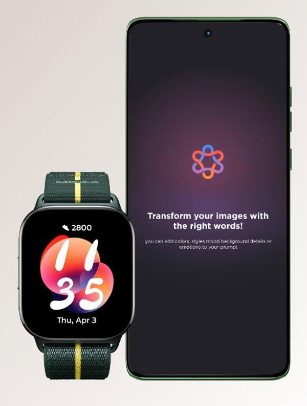 Motorola Moto Watch Fit Trekking Green smartwatch