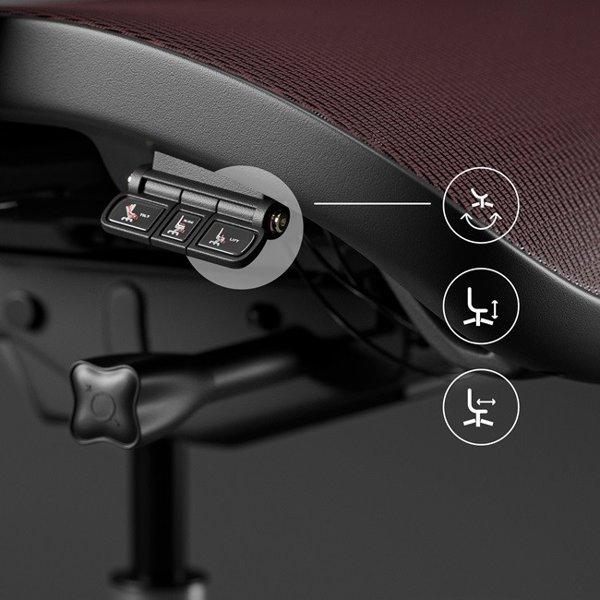 DIABLO V-COMMANDER (Black and Burgundy)