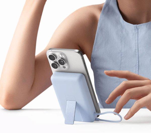 Xiaomi Magnetic Power Bank 10000 with Built-in Stand Grey