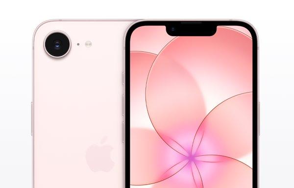 Apple iPhone 17e 256GB Soft Pink smartphone