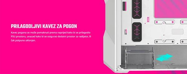 CoolerMaster MasterBox TD300 MESH&nbsp;(bijela)