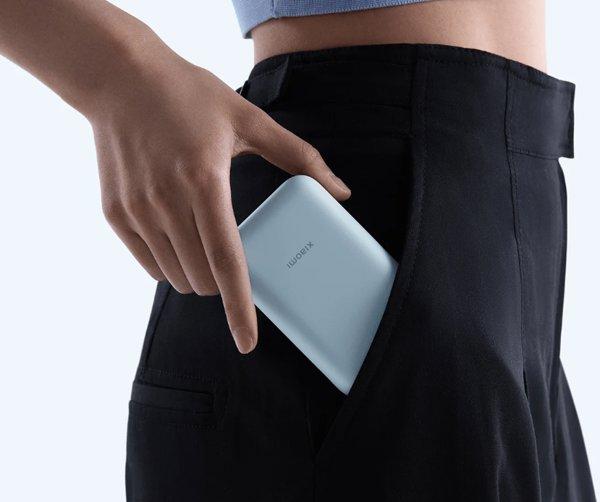 Xiaomi Power Bank 10000mAh (Integrated Cable) Ice Blue