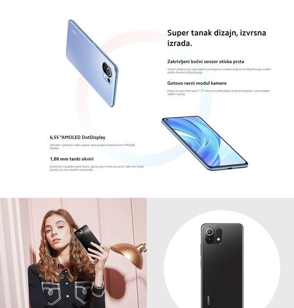 Xiaomi Mi 11 Lite 6GB 128GB BUBBLEGUM BLUE