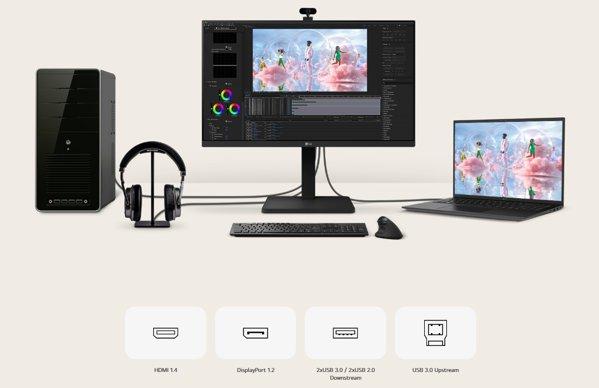 LG 24BA550-B monitor