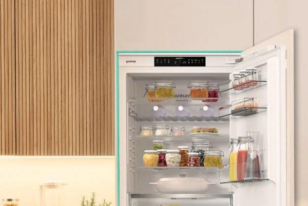 Gorenje NRKI619D61WFE ugradni kombinovani frižider
