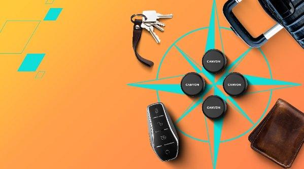 Canyon OnTag 1 Black (4-pack) uređaj za praćenje stvari