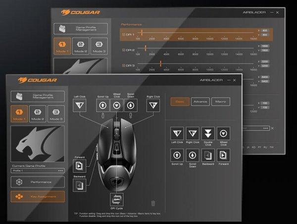 Cougar AIRBLADER gaming miš