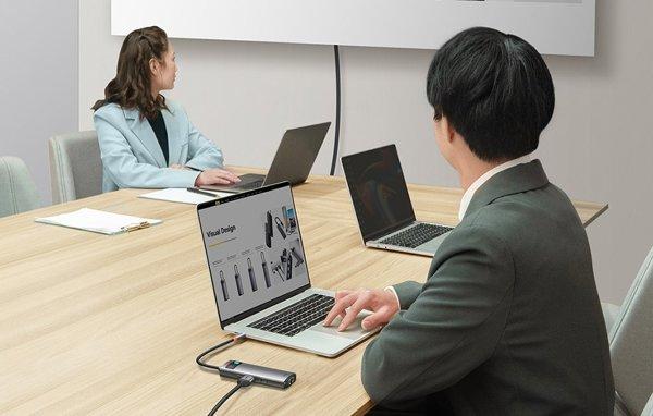 Baseus Metal Gleam&nbsp;7in1&nbsp;USB Hub