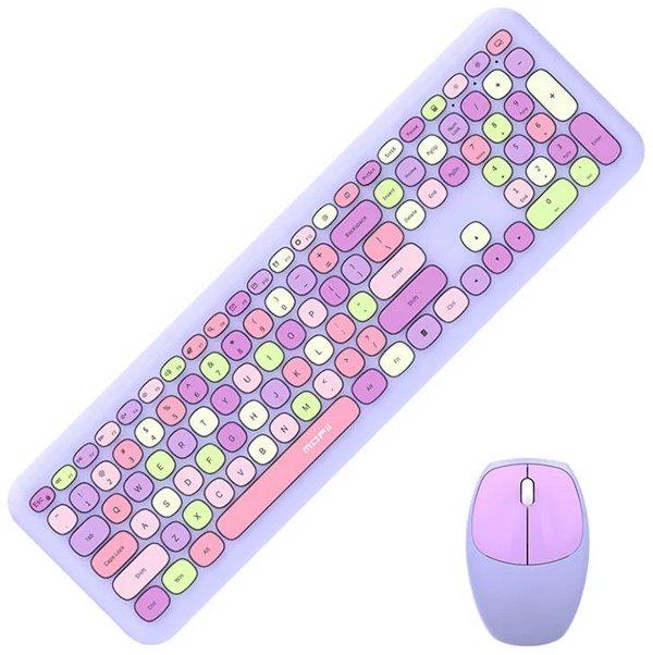 MOFII 666 2.4G Wireless Set Purple