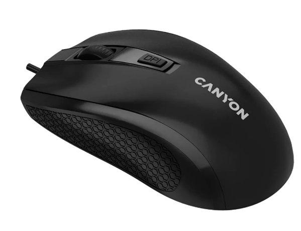 CANYON M-4 Black žični miš