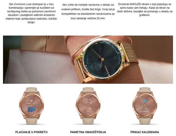 Garmin Vivomove Luxe (Silver-Black)