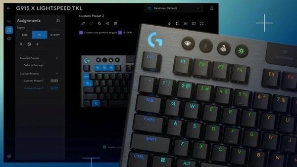 Logitech G915 X Lightspeed TKL Black gaming tastatura&nbsp;