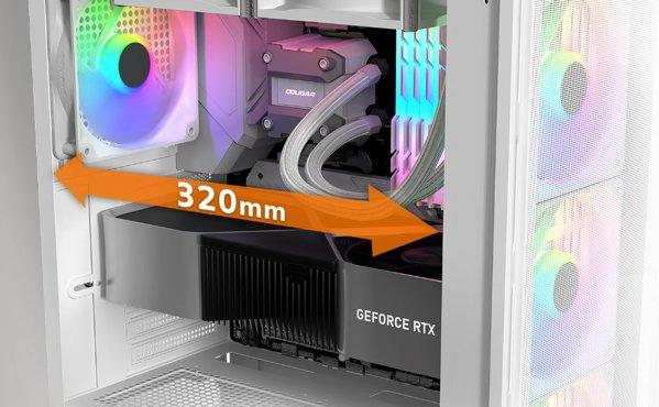 Cougar AIRFACE PURE RGB White kućište